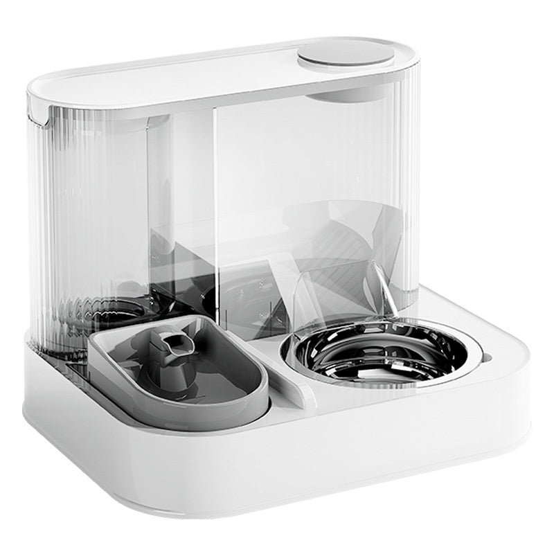 Large Capacity Automatic Pet Food and Water Dispenser for Everyday Feeding