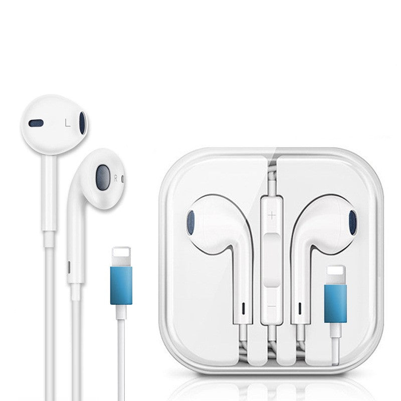 Lightning In-Ear Earphones with Automatic Pop-Up for iPhone, Wired Lightning Headphones with Clear Stereo Sound