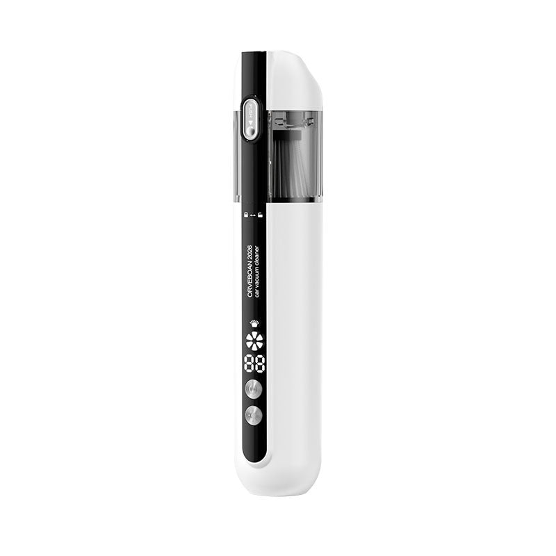 Lightweight handheld vacuum cleaner for car, home, sofa, stairs, furniture, pet hair removal, and everyday dust cleaning