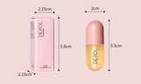 Lip plumper oil with natural glossy shine and hydration