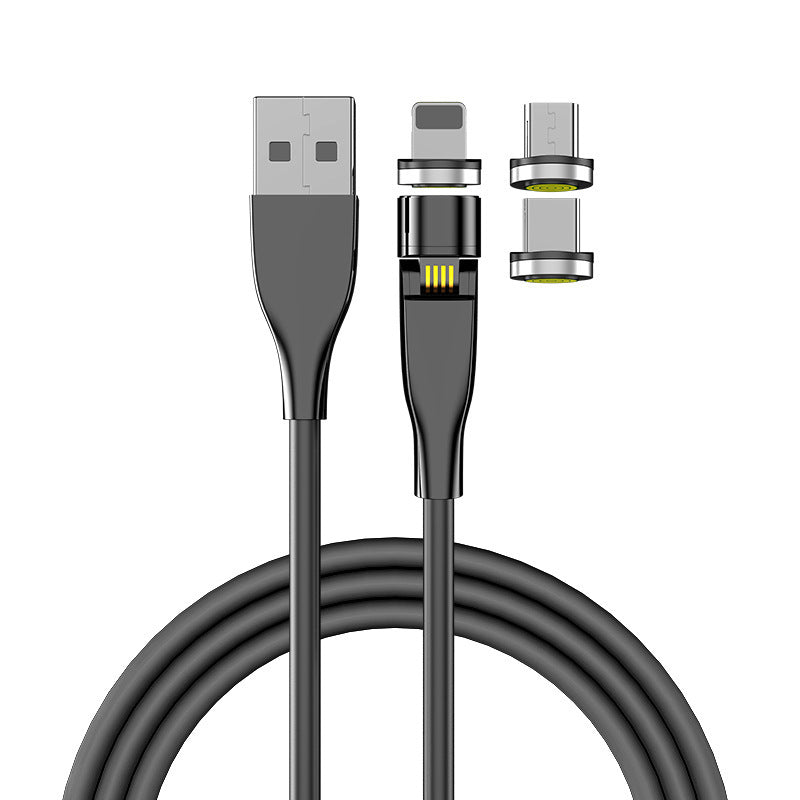 Universal Magnetic USB Fast Charging Cable Compatible with iPhone, Samsung, Huawei and Xiaomi