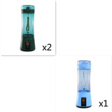 Mini USB protein shake blender for gym workouts