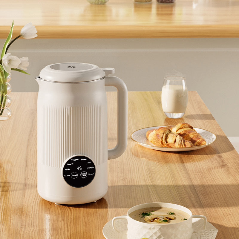 Portable 1200ml soy milk maker for healthy homemade plant-based milk