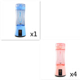 Travel protein shake maker with USB