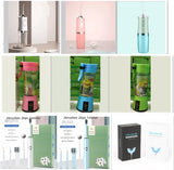 Portable fruit blender used for making fresh smoothies