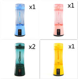 Compact fruit blender for travel use