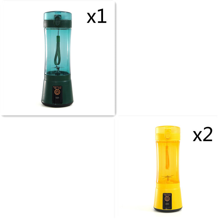 Portable cordless juicer for fresh juice