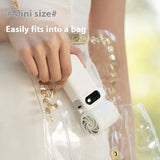 Portable mini electric fan with brushless motor and smart digital display