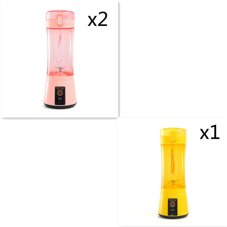 Portable juice mixer for smoothies