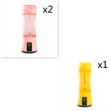 Portable juice mixer for smoothies
