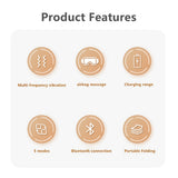 Portable Smart Eye Massager for Dry Eyes, Eye Strain Relief & Daily Eye Care