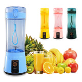 Portable USB rechargeable mini blender for smoothies and fresh juice