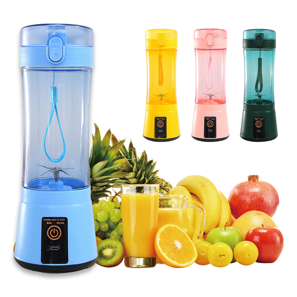 Portable USB rechargeable mini blender for smoothies and fresh juice