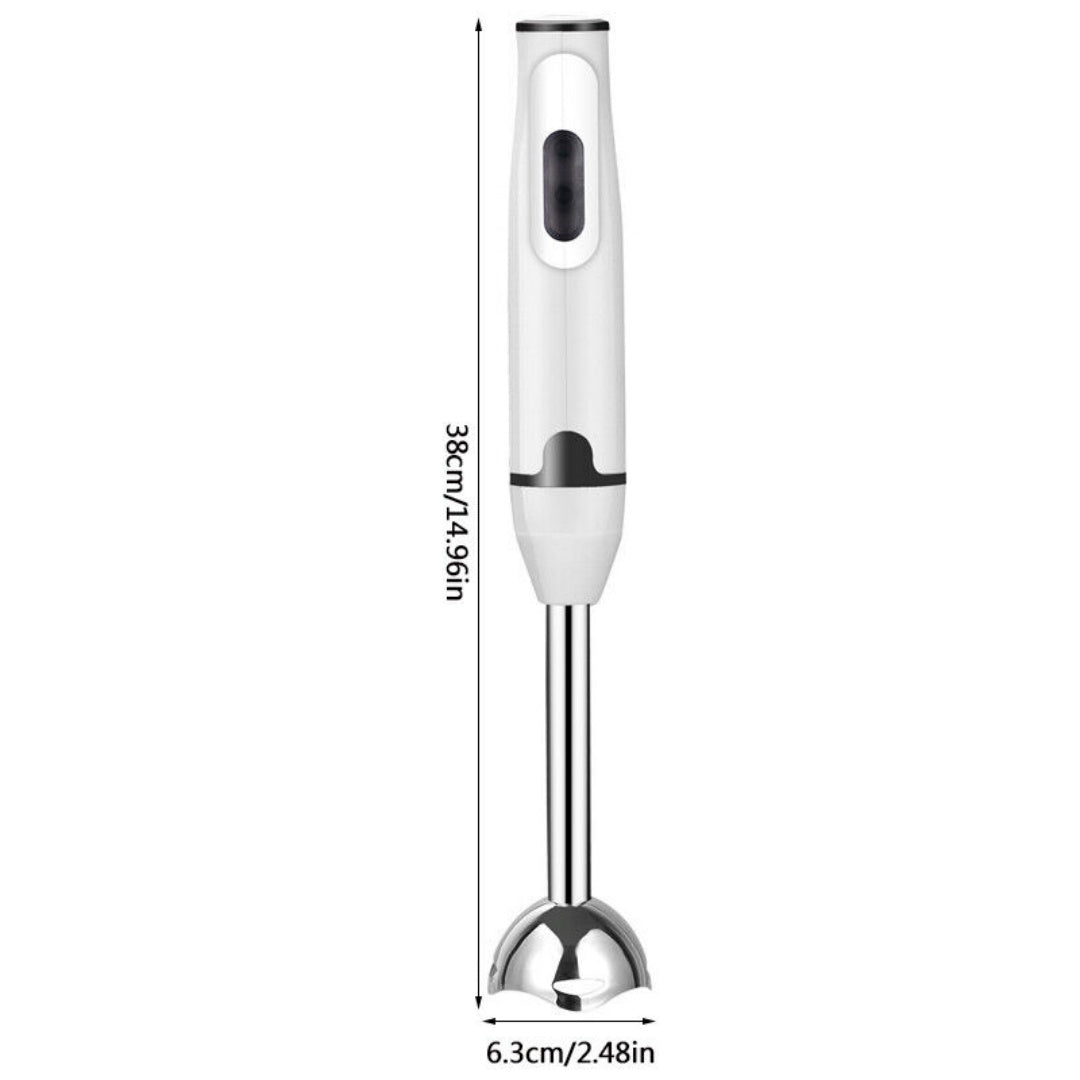 Powerful 400W Hand Held Blender with Stainless Steel Blade for Home Kitchen Cooking