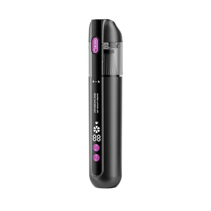 Powerful cordless vacuum cleaner for car interior detailing, dashboard, seats, floor mats, pet hair, and debris removal
