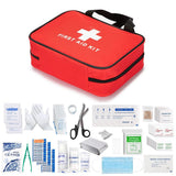 Premium 391 Piece Emergency First Aid Medical Kit for Home Car Office Camping and Travel