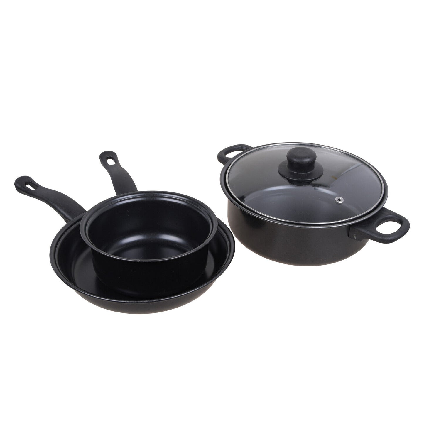 Premium 13 Piece Non Stick Cookware Set for Home Kitchen Essentials