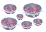 Premium reusable silicone food covers for eco-friendly kitchen storage