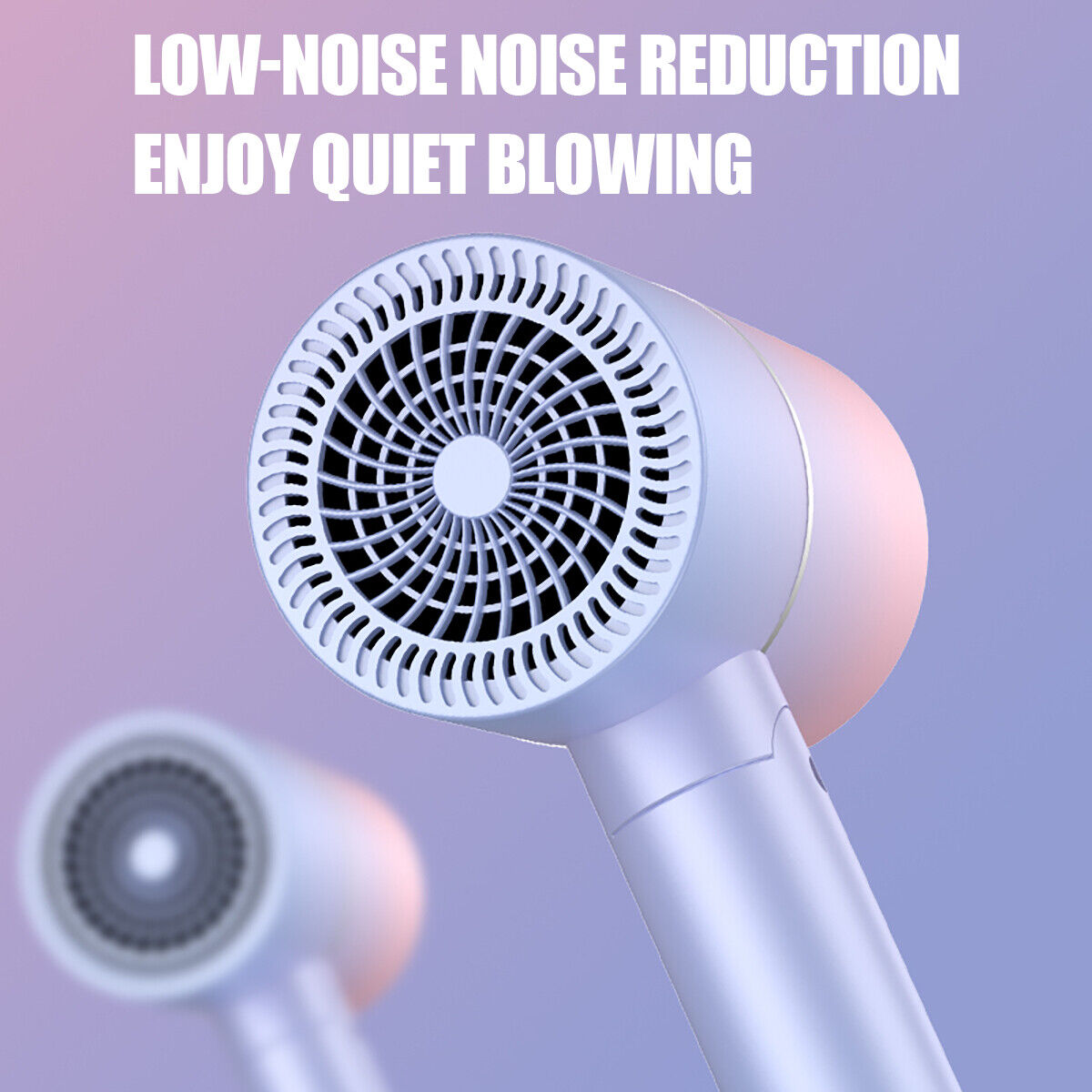 Professional Hairdryer with UK Adapter Plug for Salon-Quality Styling
