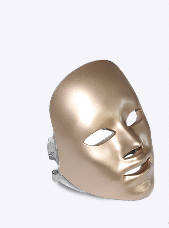 Professional LED light therapy skin care device for facial rejuvenation, acne control, and glowing skin