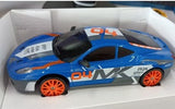 RC drift car accessories including remote and charging cable