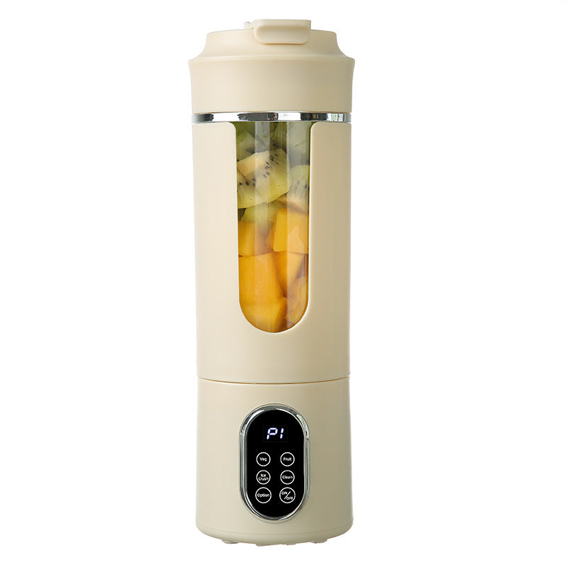 Rechargeable fruit smoothie maker with powerful blending performance