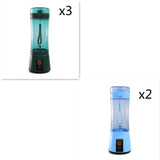 Portable smoothie cup with rechargeable battery