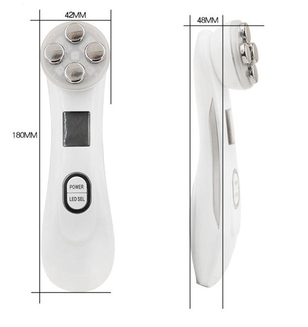 RF Facial Skin Tightening Device with EMS Technology for Wrinkle Reduction and Face Lifting