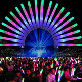 RGB LED Foam Glow Wands for DJ Parties, Festivals, Clubs & Celebrations