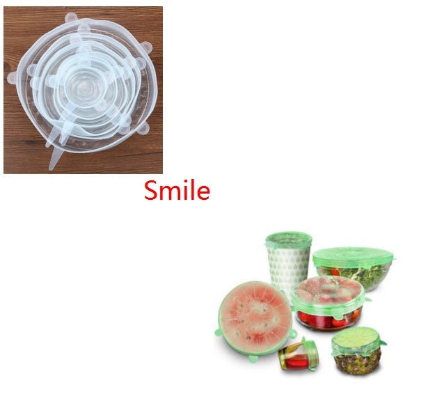 Premium silicone lid set for kitchen bowls, cups, and containers