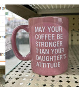 Bright ceramic coffee mug placed on a table, ideal for tea, coffee, and hot beverages
