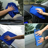 Professional 50 Pack Large Microfibre Cleaning Cloths 30x30cm Car Detailing Towels for everyday cleaning tasks.