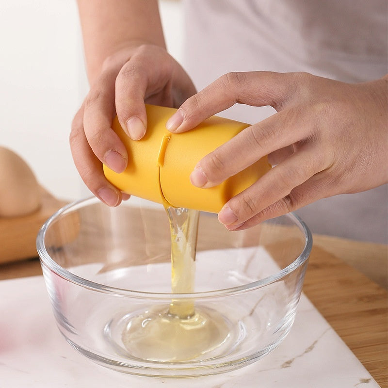 Stainless steel egg cracker tool for effortless shell opening
