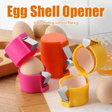Stainless Steel Egg Shell Opener for quick and clean egg cracking