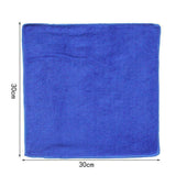 Durable 50 Pack Large Microfibre Cleaning Cloths 30x30cm Car Detailing Towels with high absorbency and edged finish.