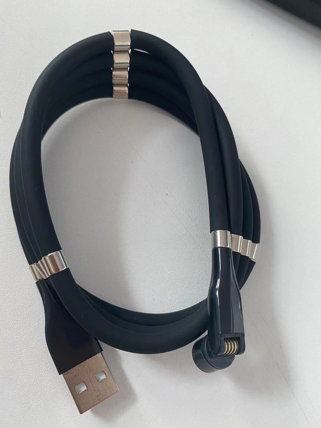 Universal 540° Magnetic USB Charging Cable for Safe and Efficient Fast Charging