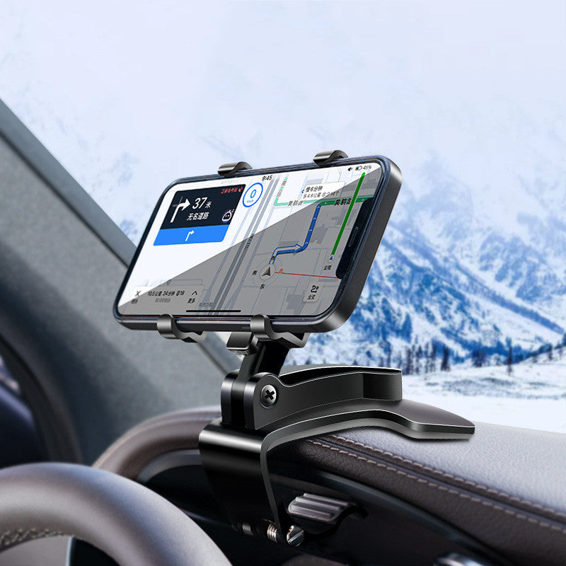 Universal Car Dashboard Phone Holder for GPS Navigation – Adjustable Mobile Mount