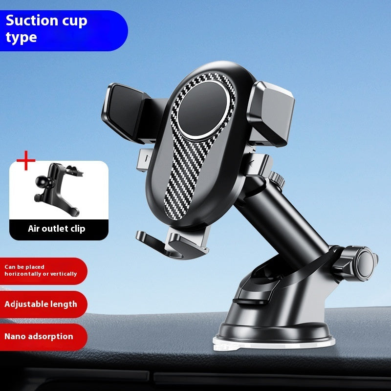 Universal Car Phone Mount with Strong Suction Cup for Dashboard & Windshield