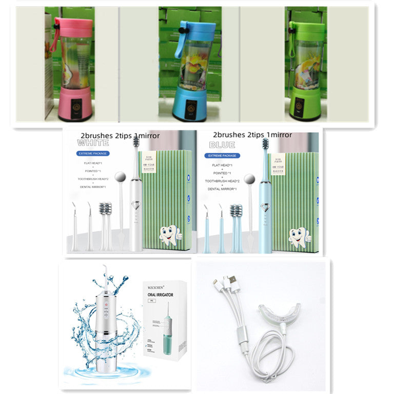 USB mini juicer bottle with rechargeable portable design