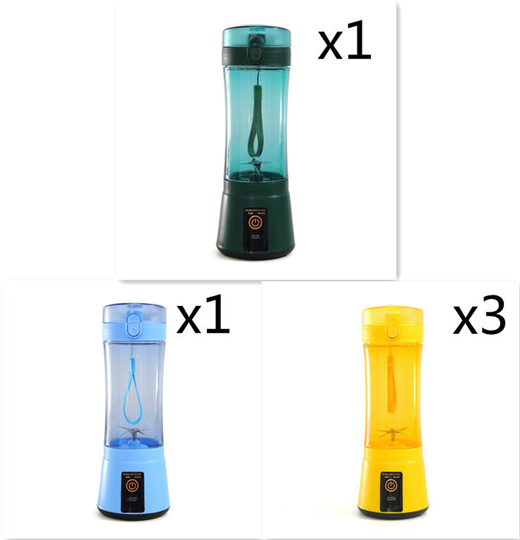 Portable mixer blender with USB charging