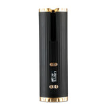 Wireless rechargeable hair curler beauty styling tool for soft, bouncy curls
