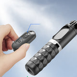 Wireless Phone Gimbal Selfie Stick with LED Fill Light for Content Creators, Live Streaming & Video Recording